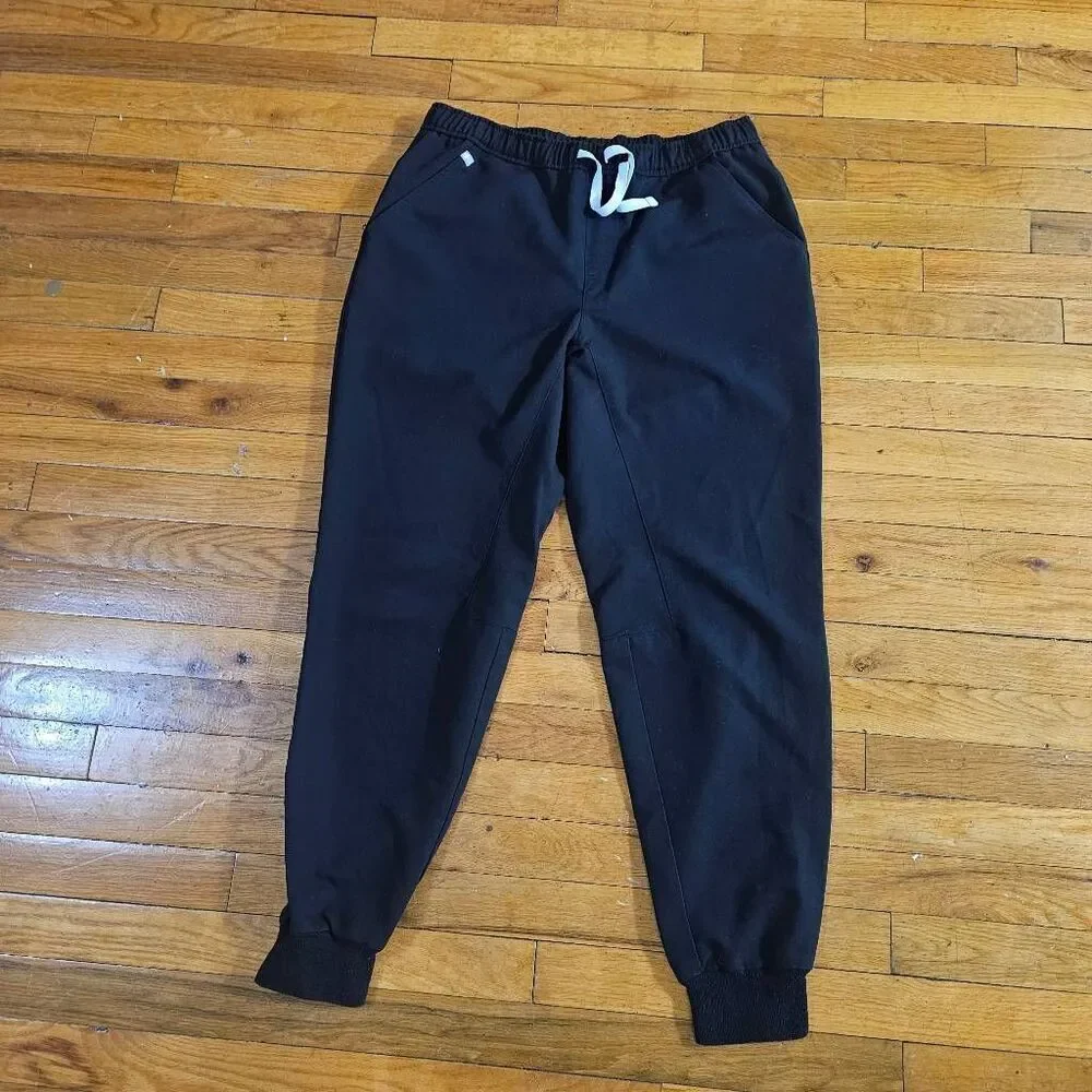 Figs Black Men's Large Tansen Jogger Scrub Pants